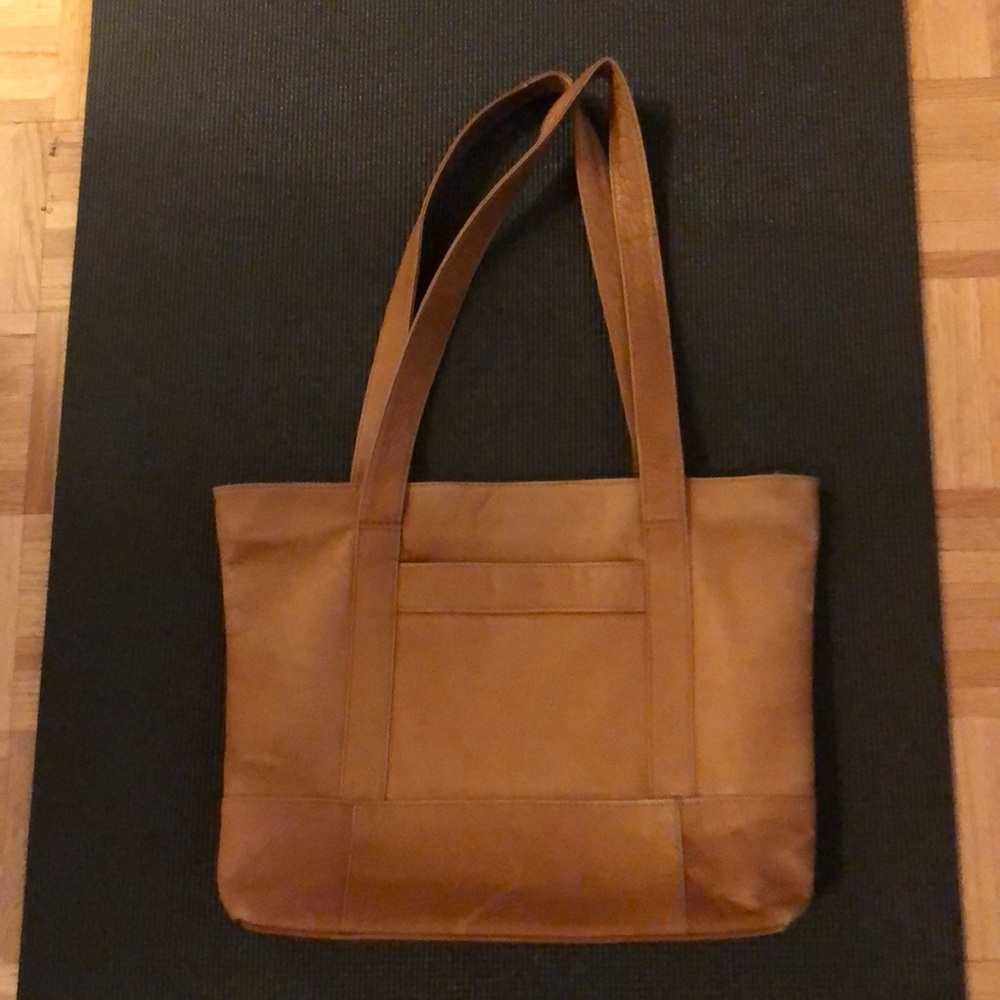 Beautiful Soft Vintage Leather Tote